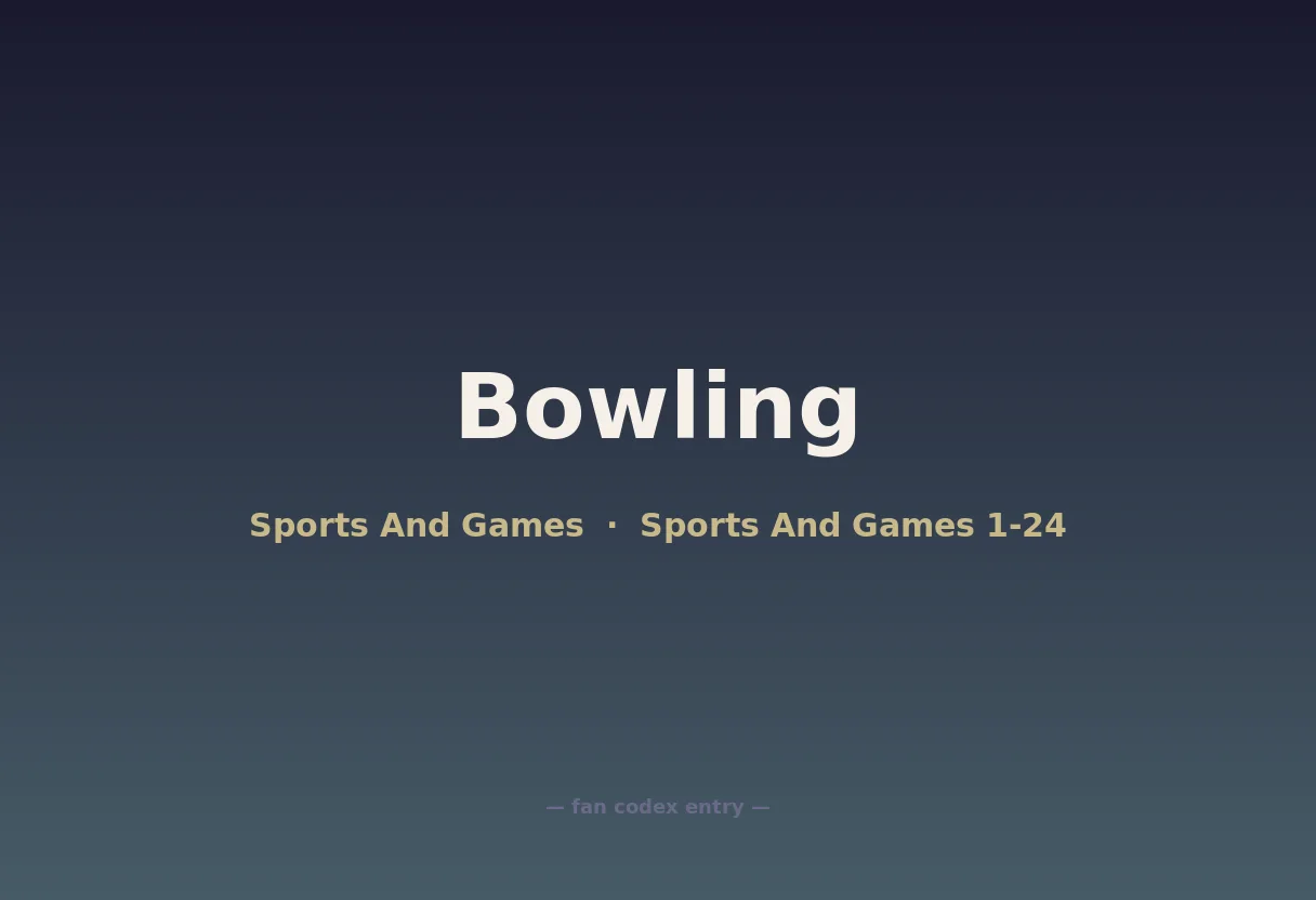 Bowling