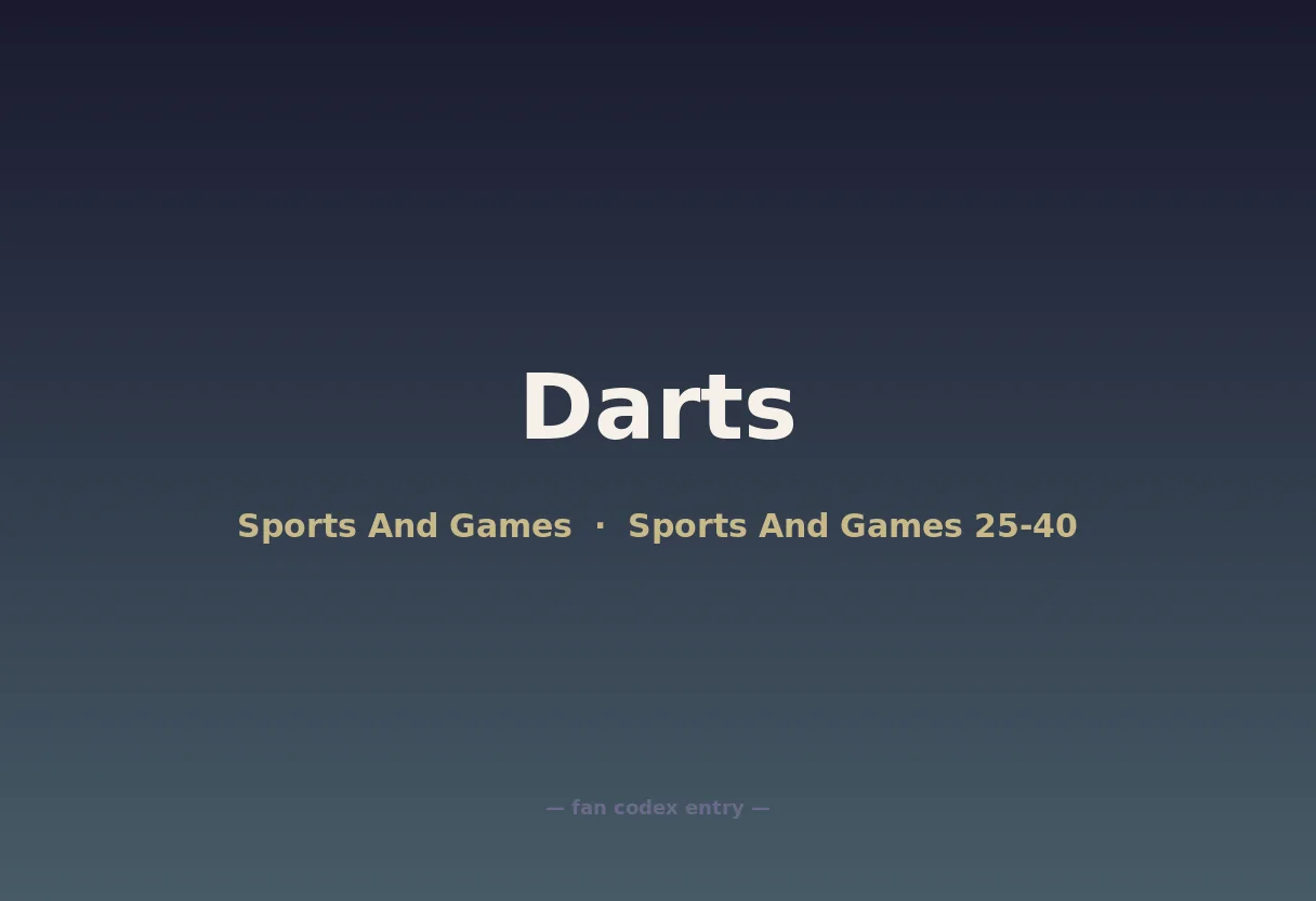 Darts